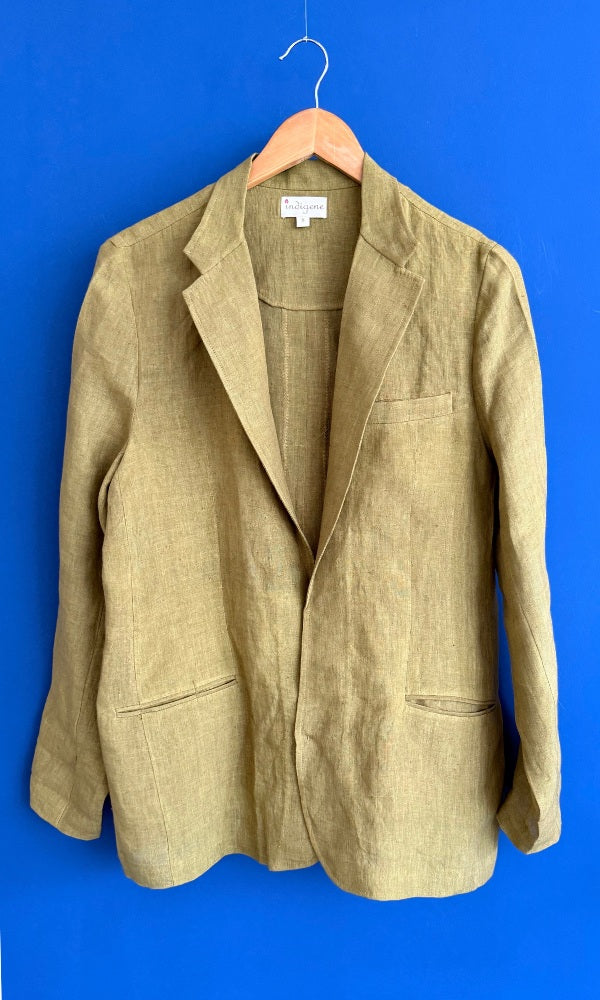 Adel Oversized Linen Jacket