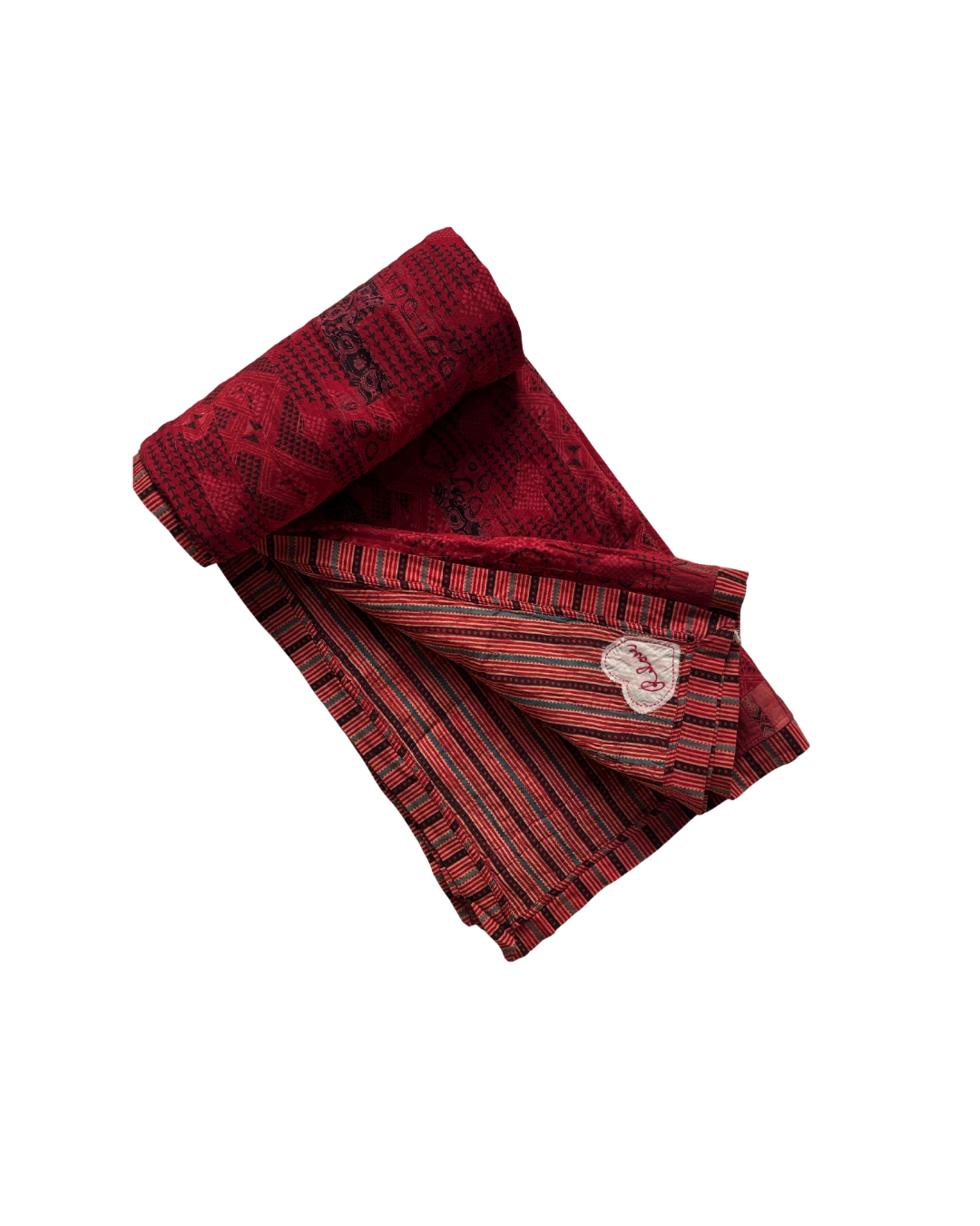 Madder: All For Love Patchwork Quilted Throw