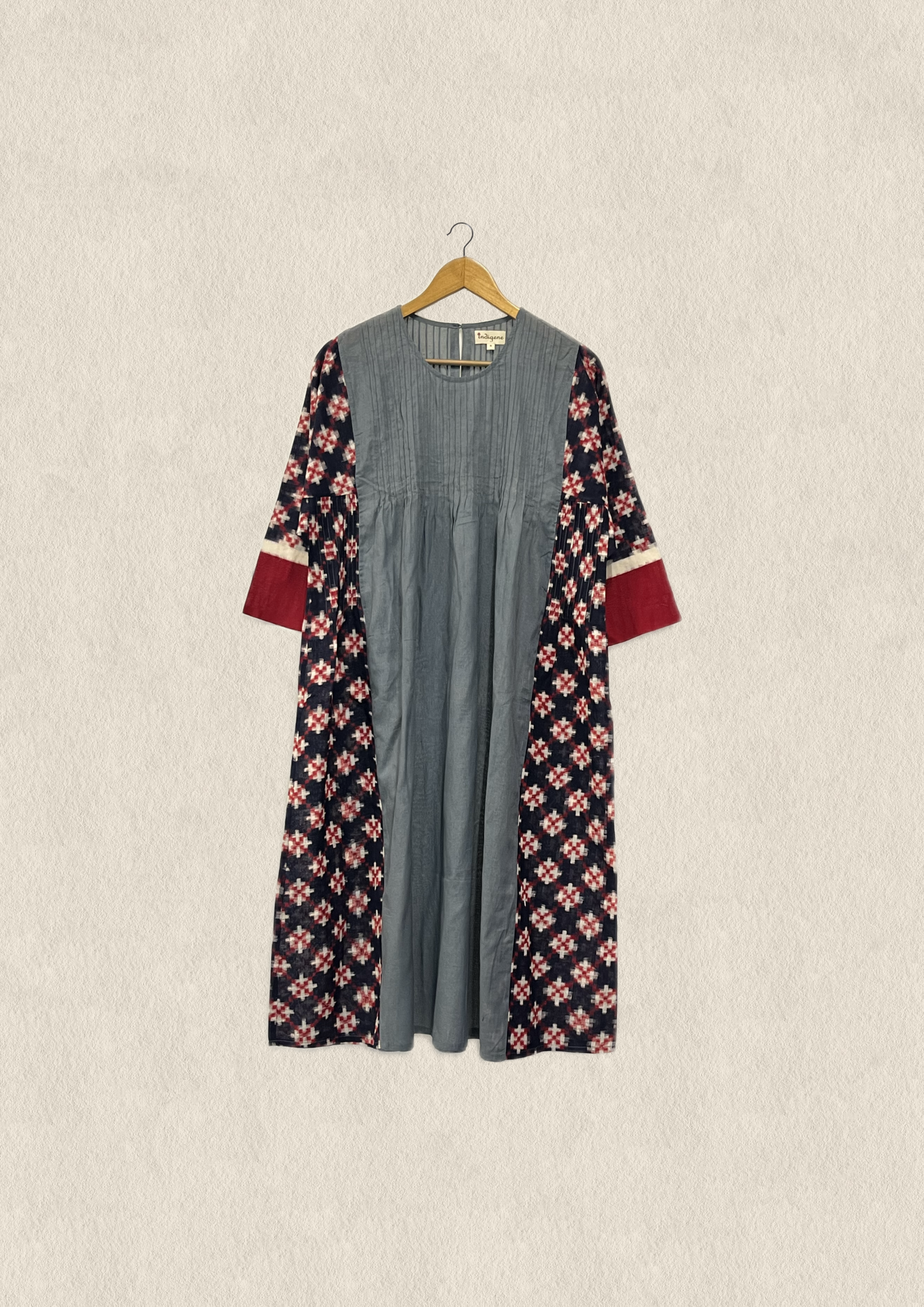 Blossom Double Ikat Panel dress