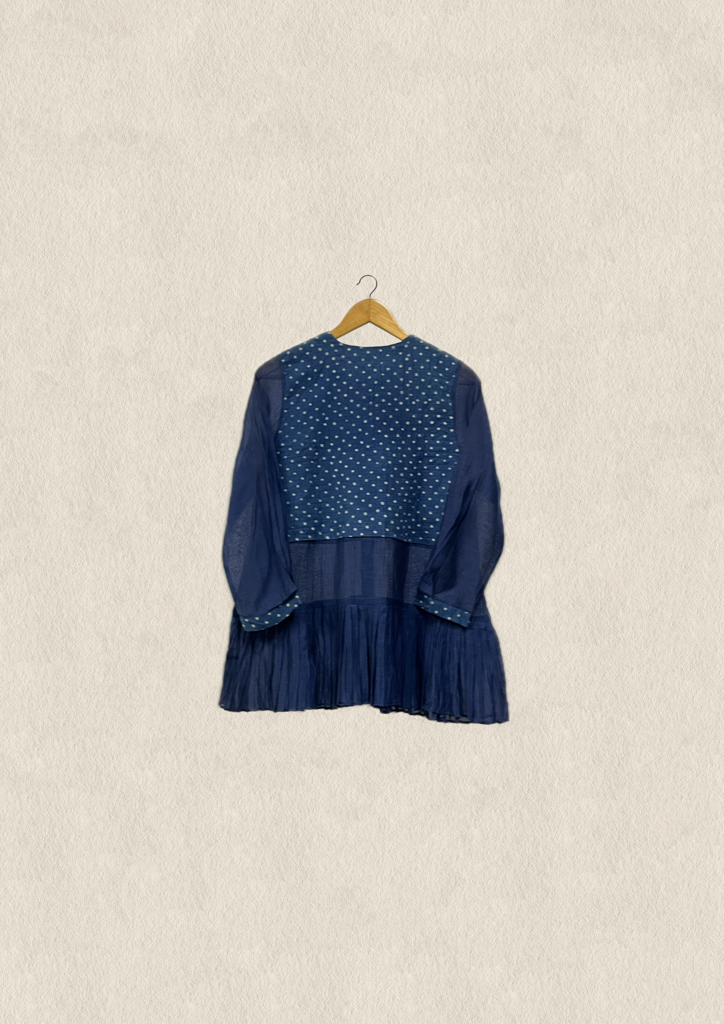 Polka Peplum Top