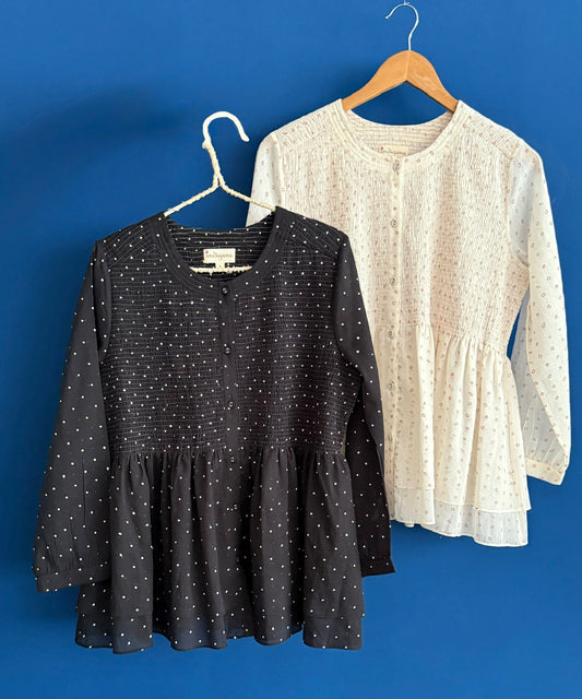 Ursula Smocked bodice top