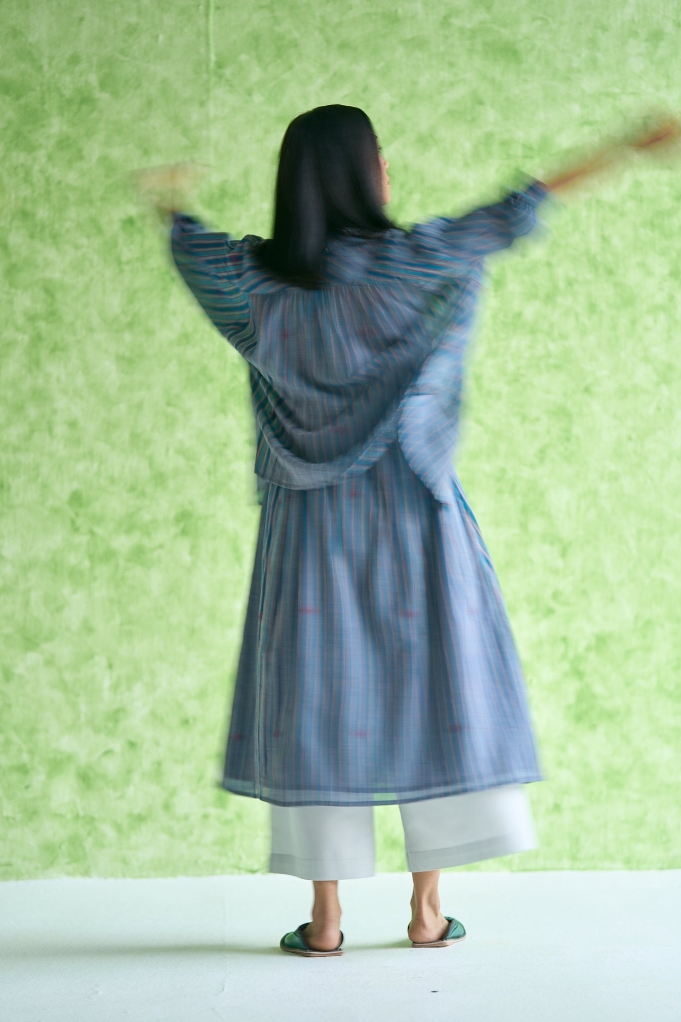 Jane Handwoven Stripe Top