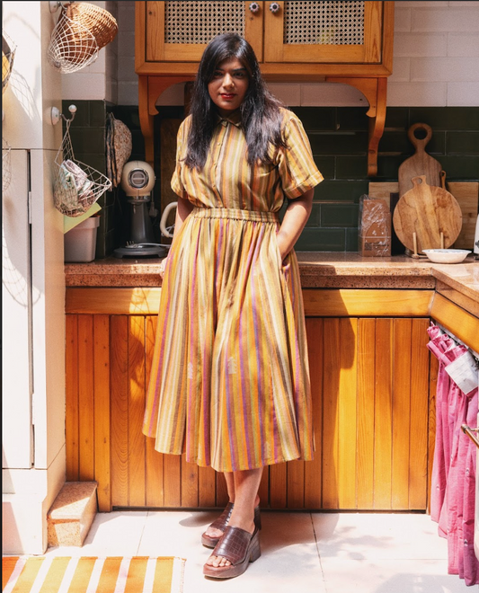 Bani's Woven Stripe coord set