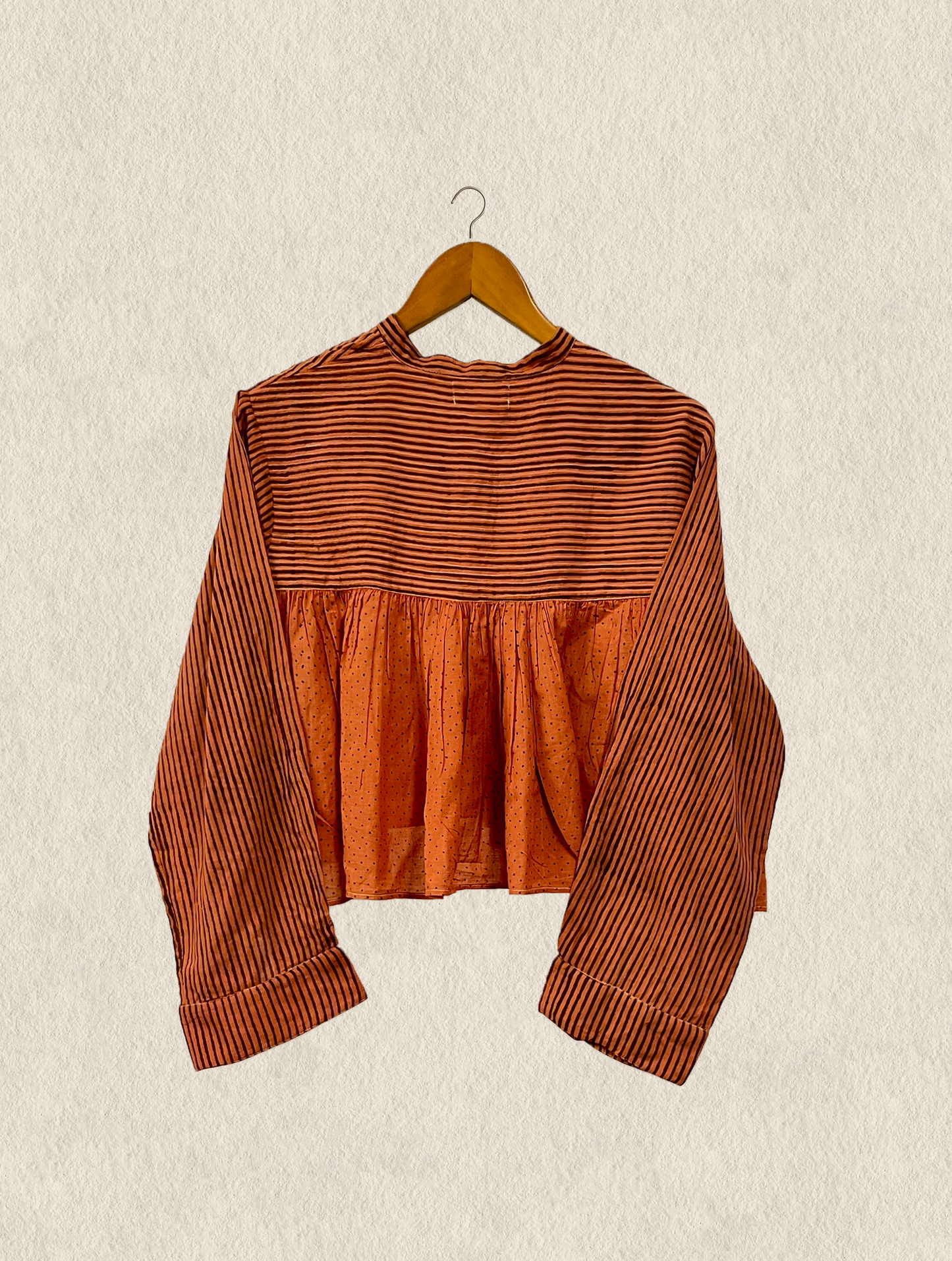 Bruna Printed Gauze Bolero
