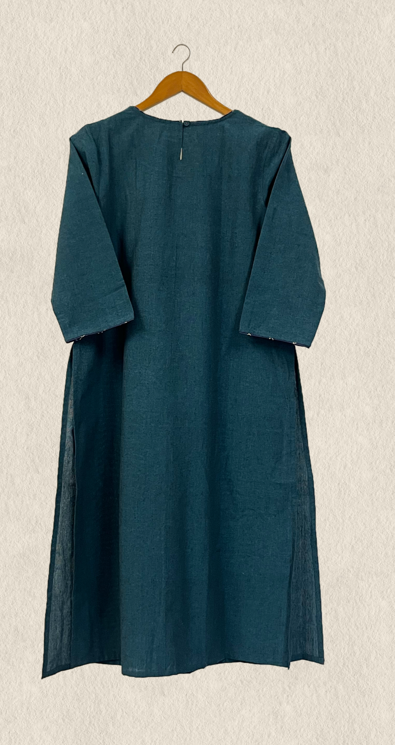 Woven Ari Hand embroidered Kurta