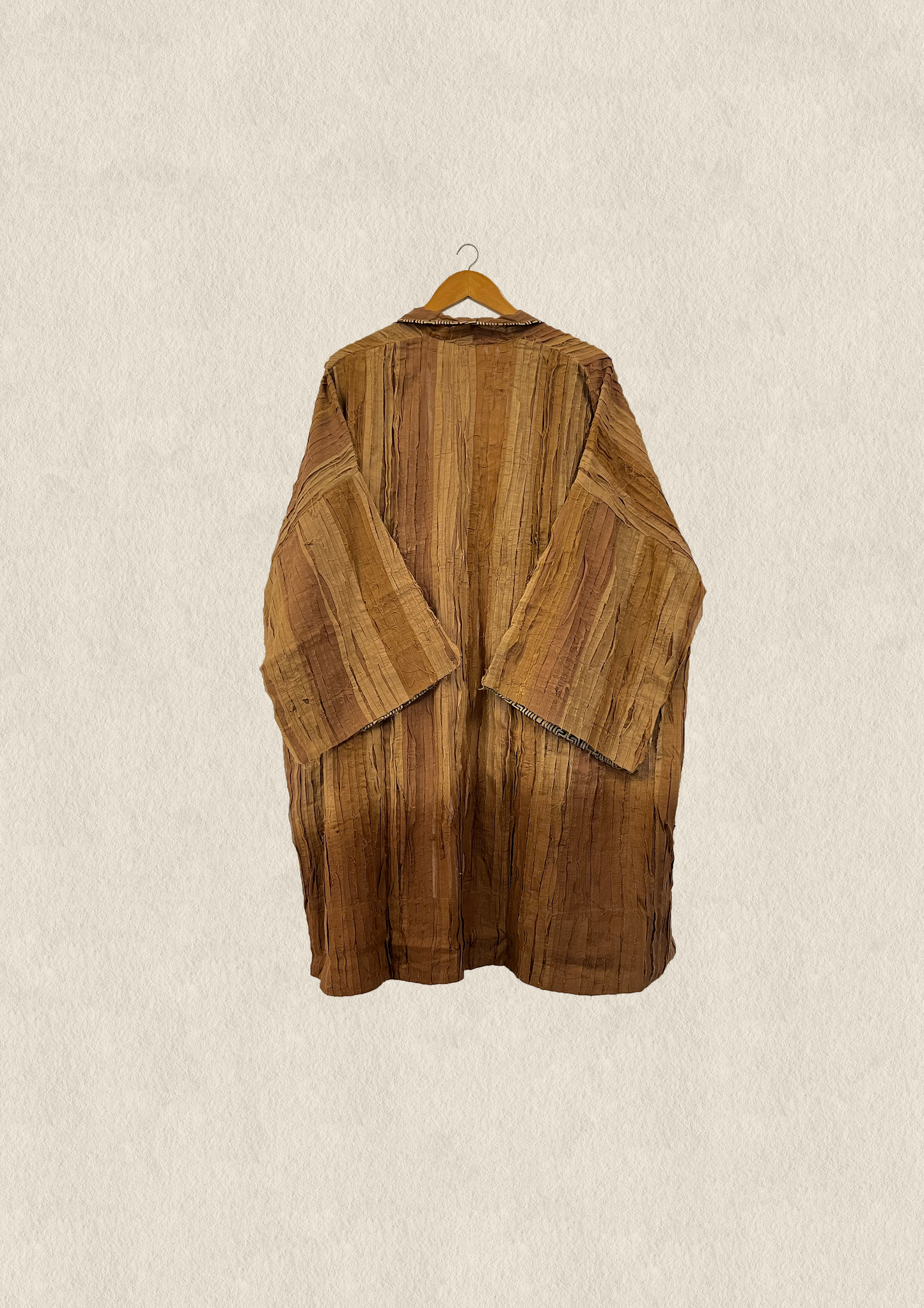 Textured Repurposed Fabric Jacket