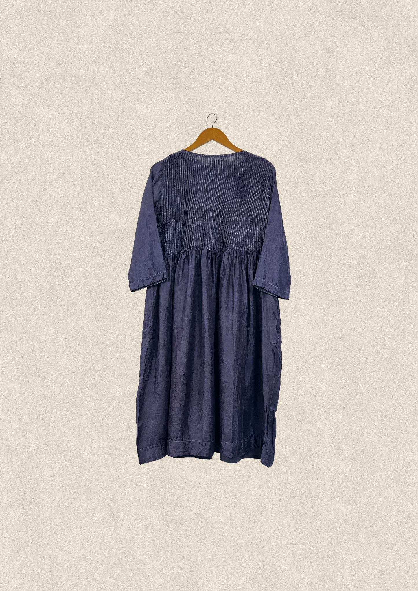 Mulberry silk pintuck dress