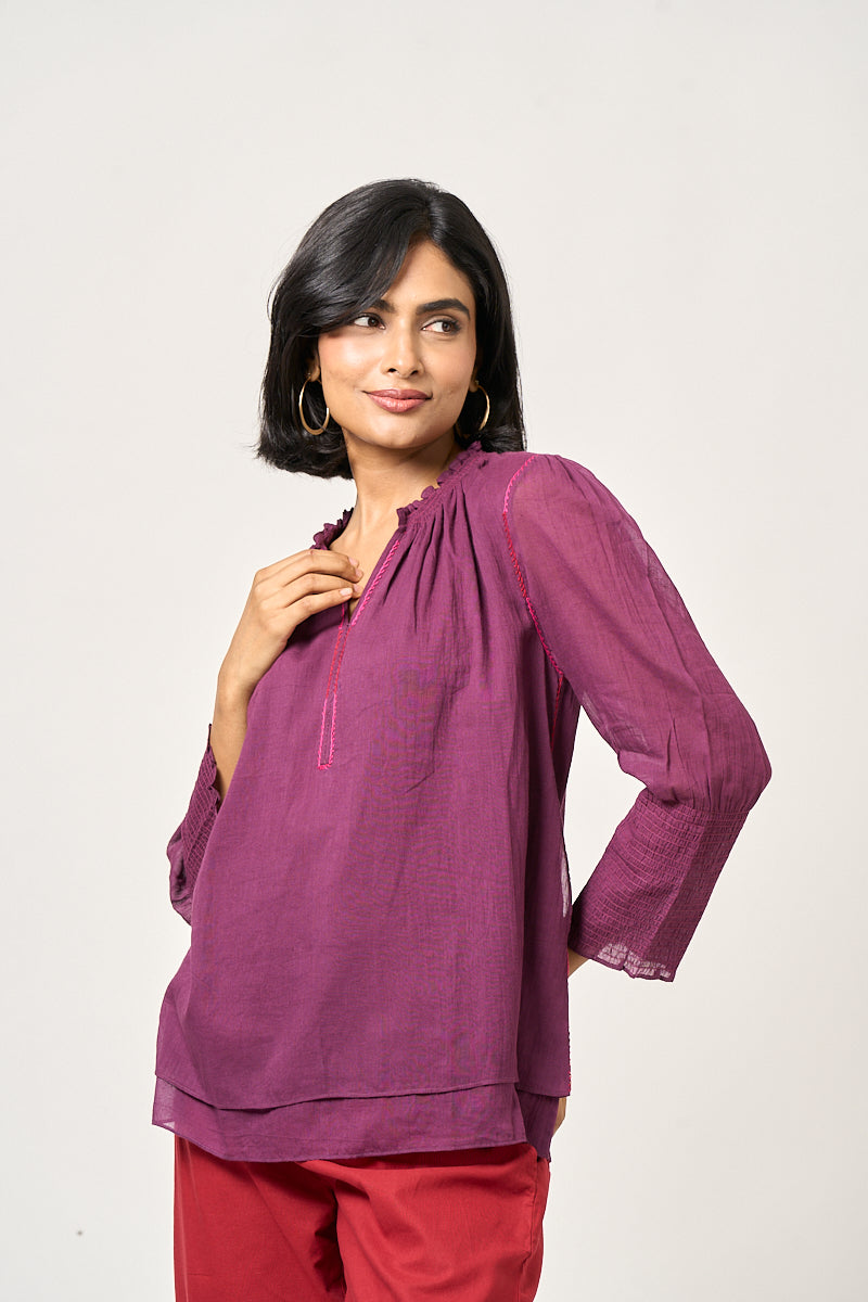 Bianca Top- Prune