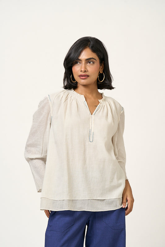 Bianca Top- Ivory
