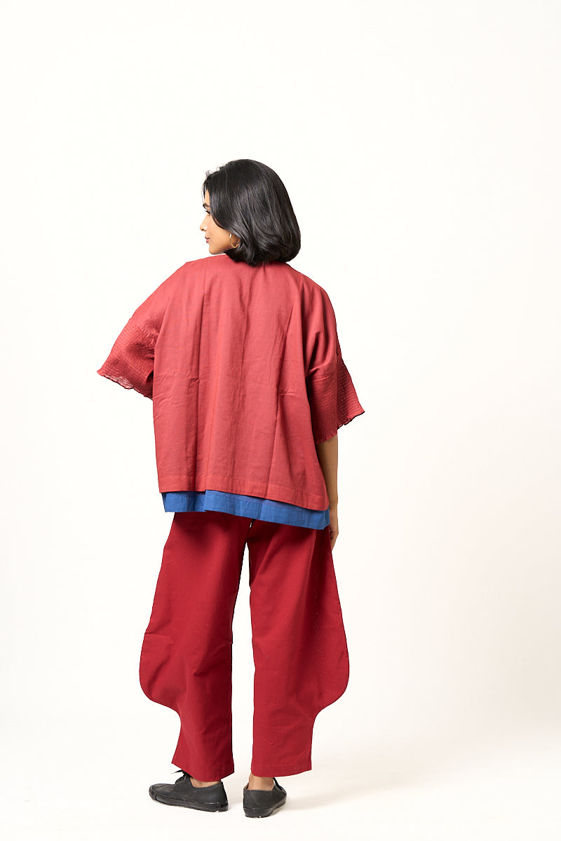 Cirrus Layered Shirt - Blue