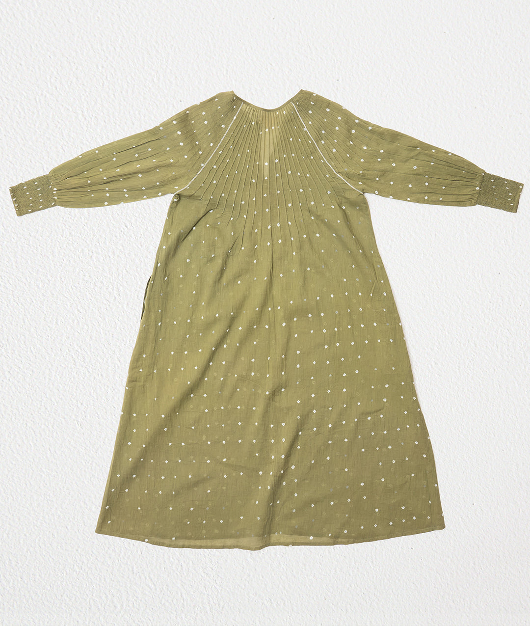 Jane Radiating Pintuck Dress