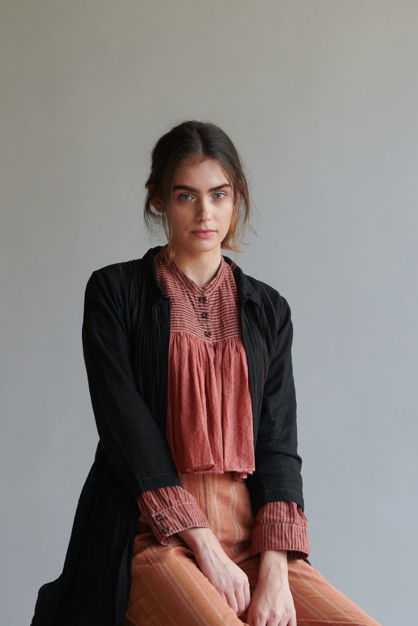 Bruna Printed Gauze Bolero