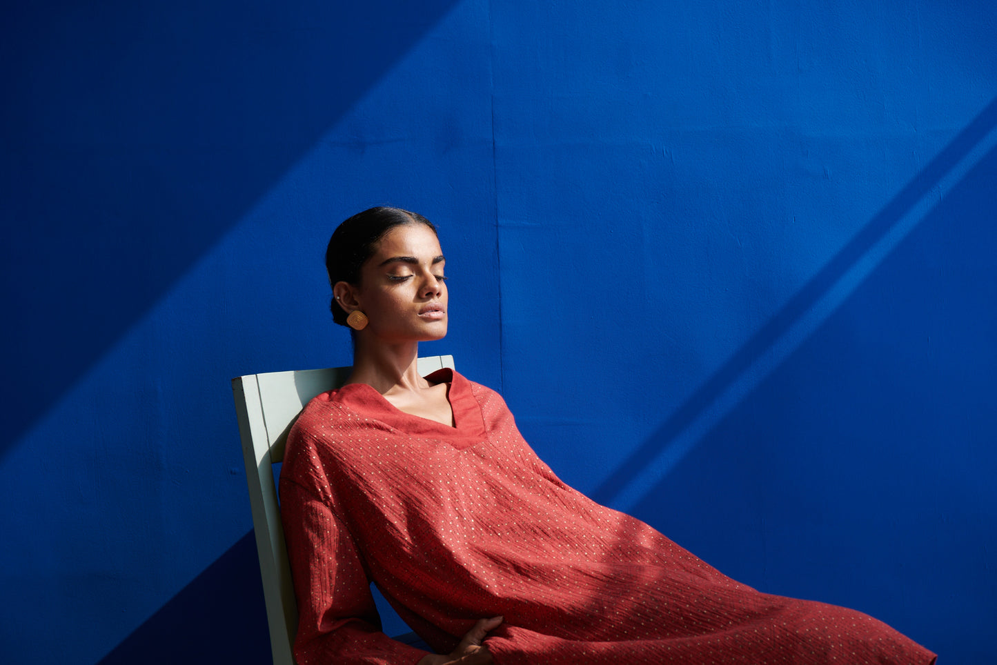 Yucatan Printed V Neck Kurta