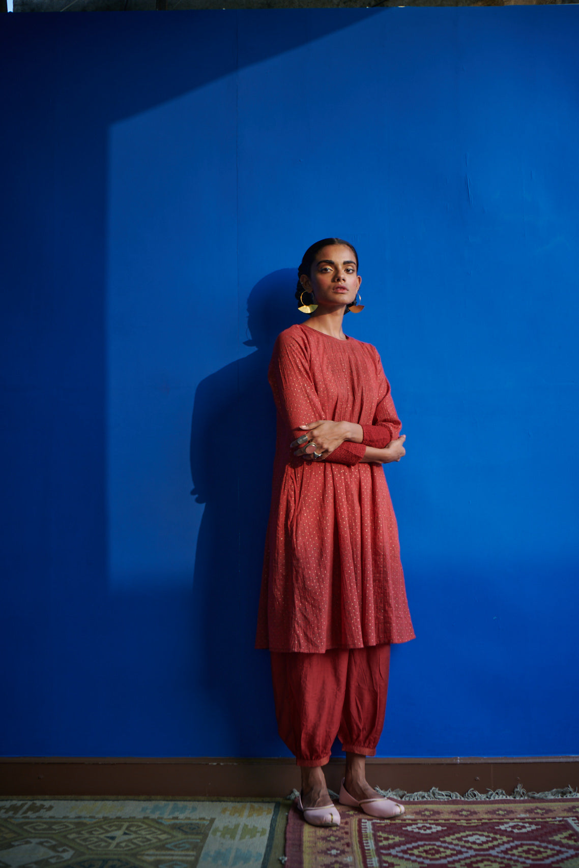 Jalapa Printed Short Kurta