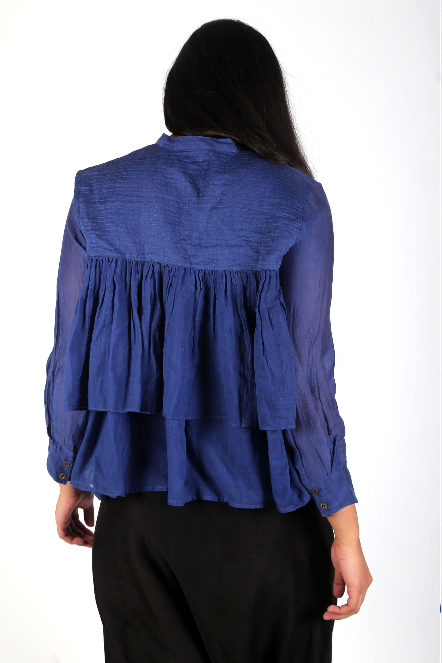 Indigo Two Piece Layered Top