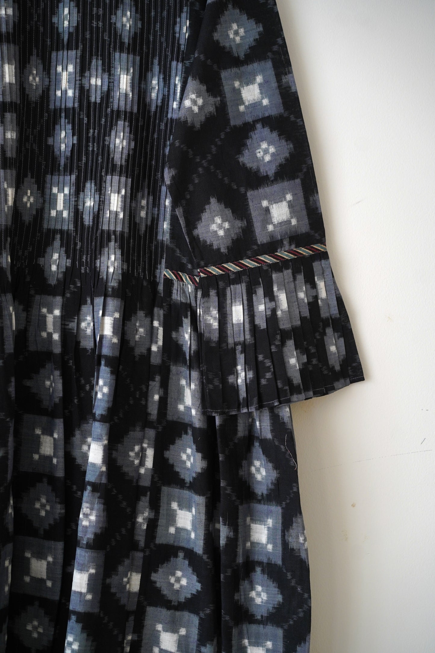 Rakh Double Ikat Pintuck Dress