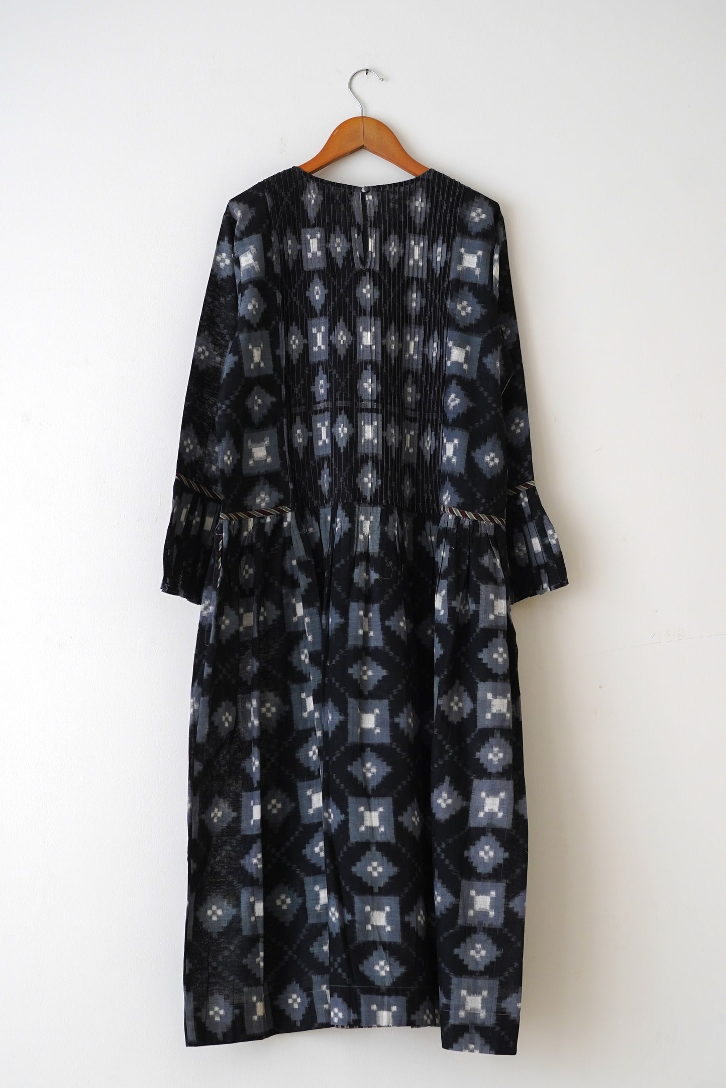 Rakh Double Ikat Pintuck Dress