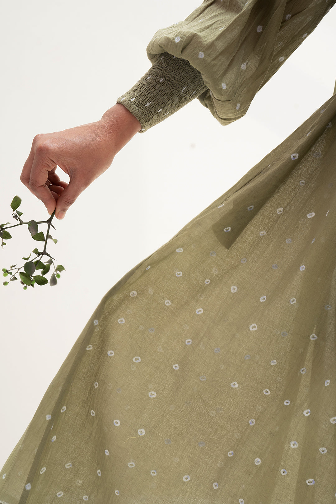 Jane Radiating Pintuck Dress