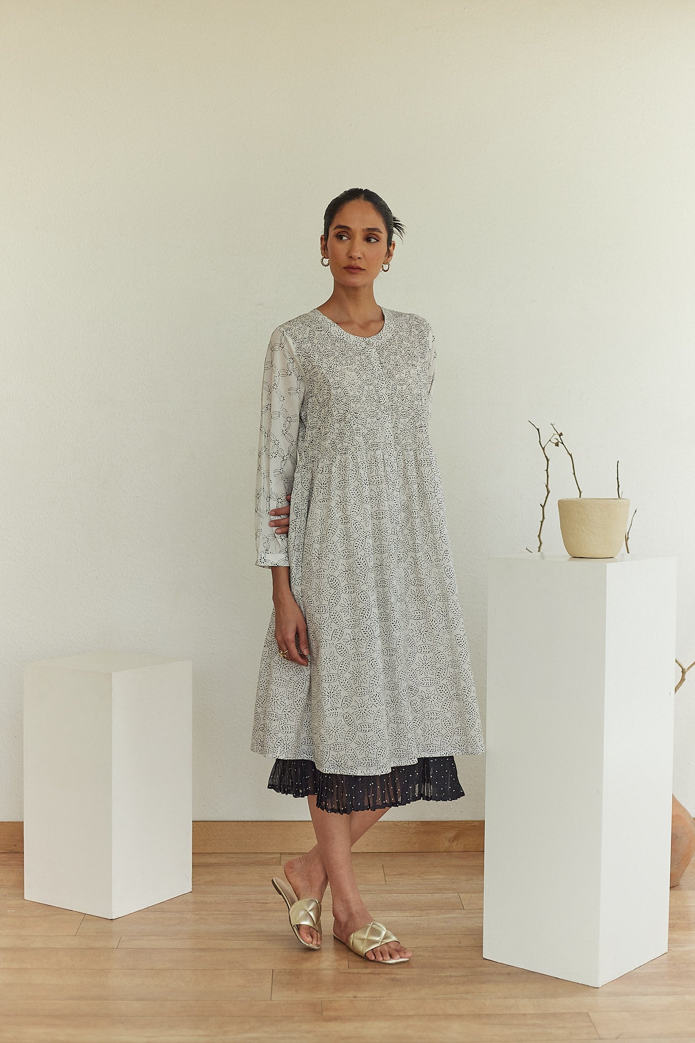 Buttercup Dress with slip dress