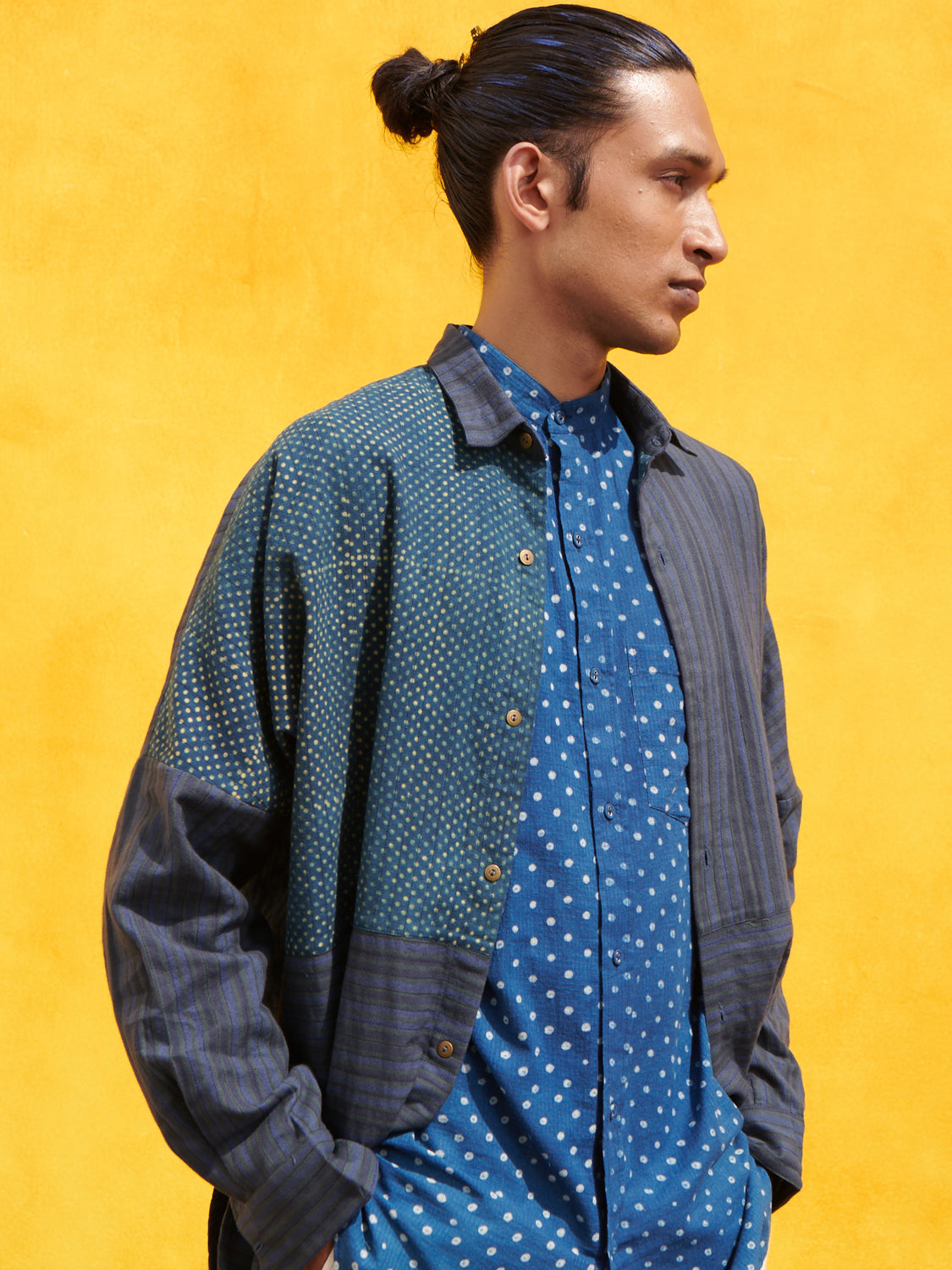 Birch Patchwork Quilted Over Shirt