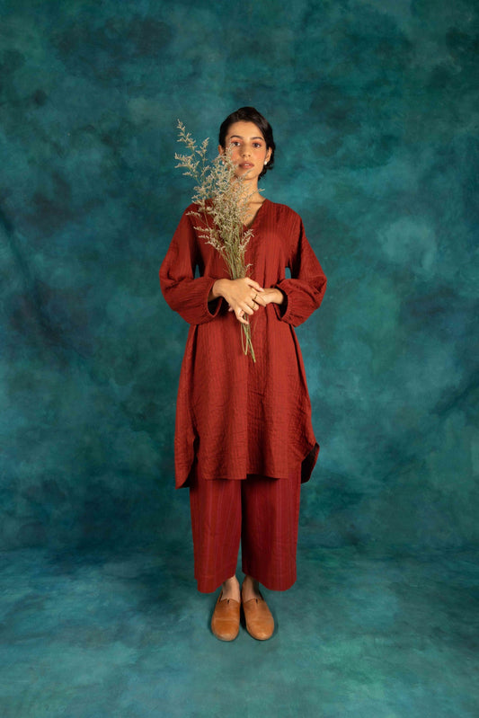 Eternity Reversible Quilted Tunic & Pant Set
