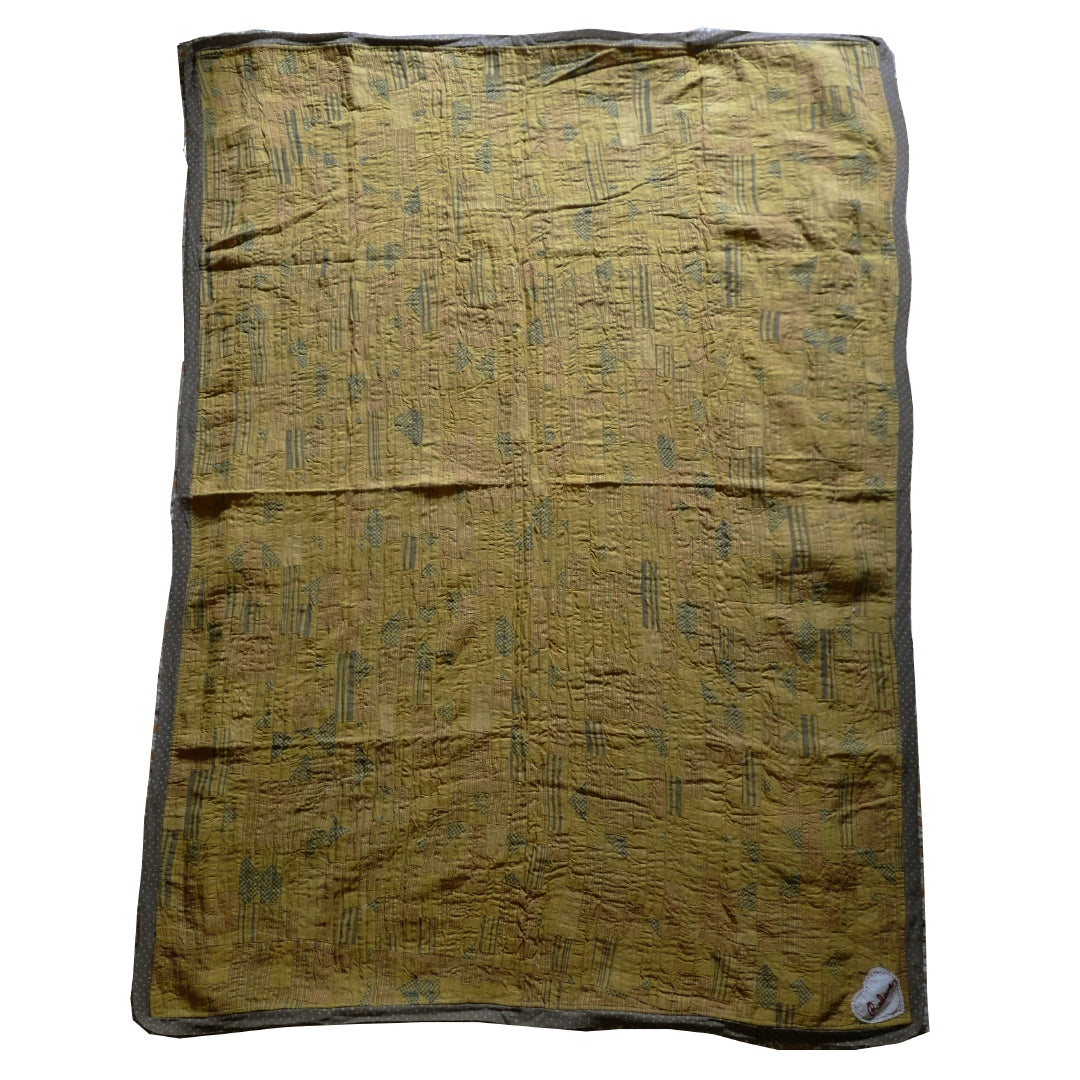 Dijon Moss Relove Throw/ Quilt (MADE TO ORDER)