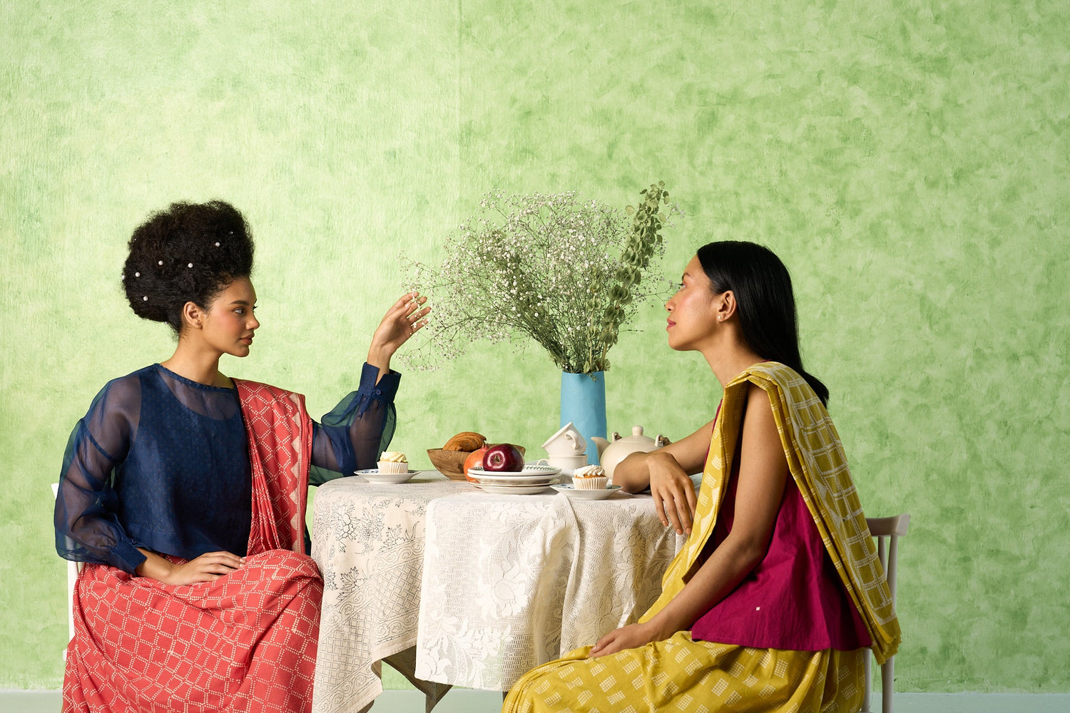 "The world she holds"