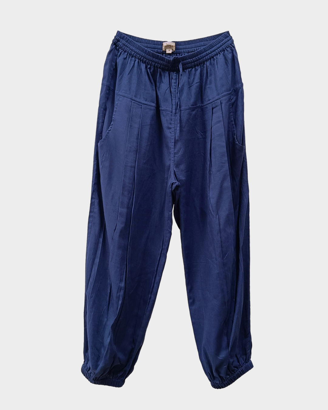 Petrichor gathered cuff pants