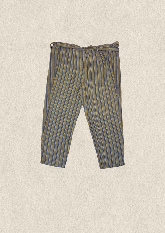Woven wrap pants