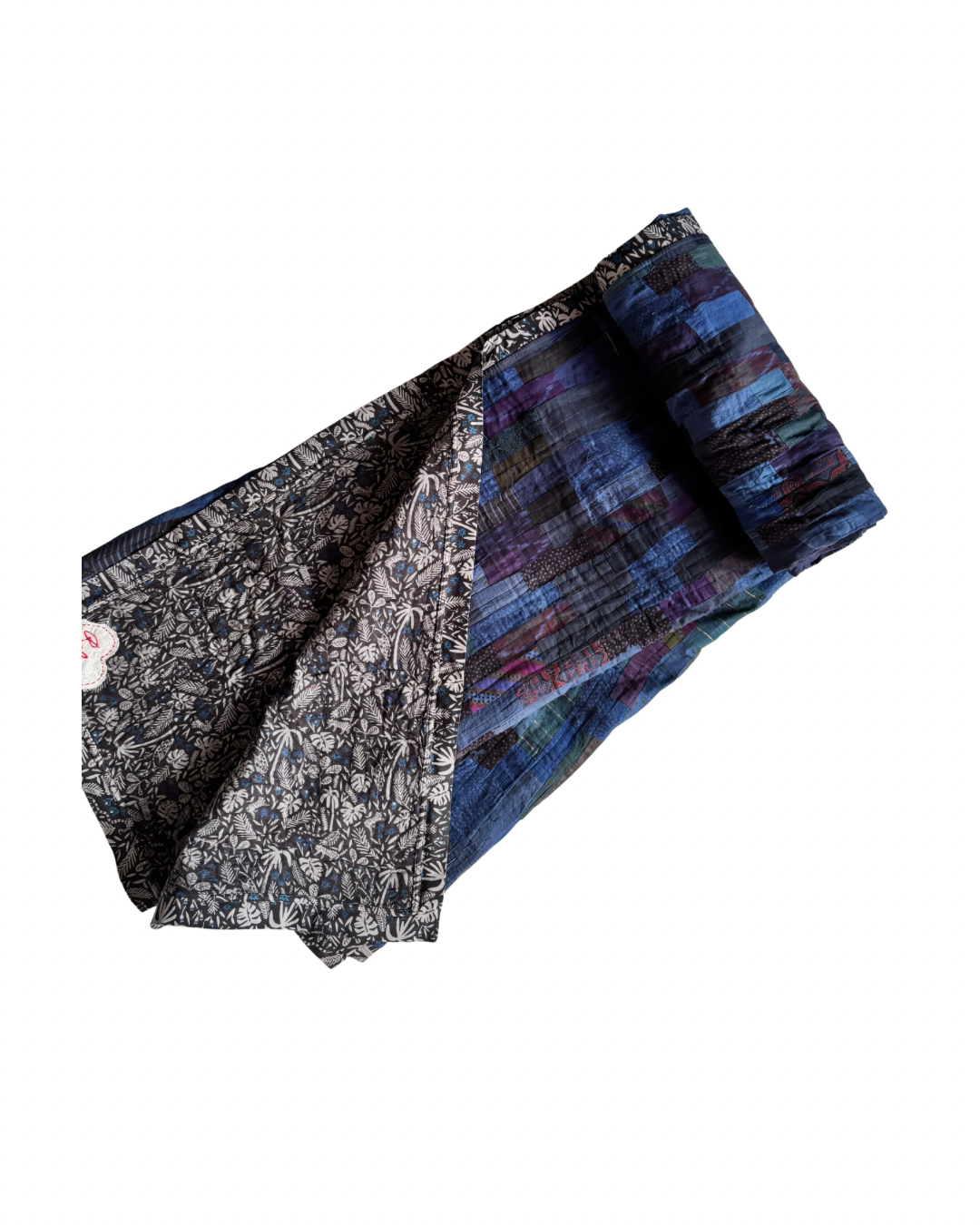 Indigo: All For Love Patchwork Quilted Throw