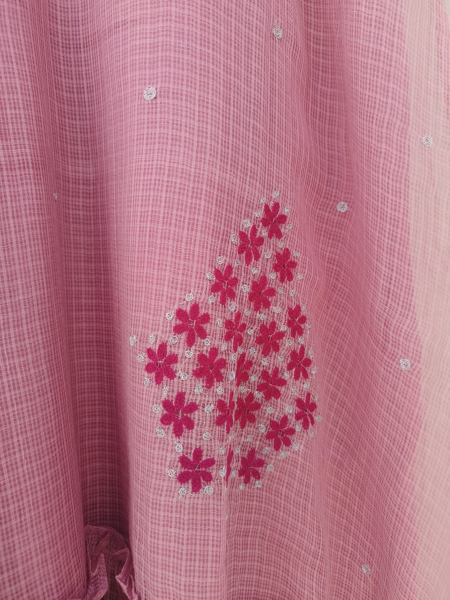 Sorbet Tiered Slip dress w/ Embroidery