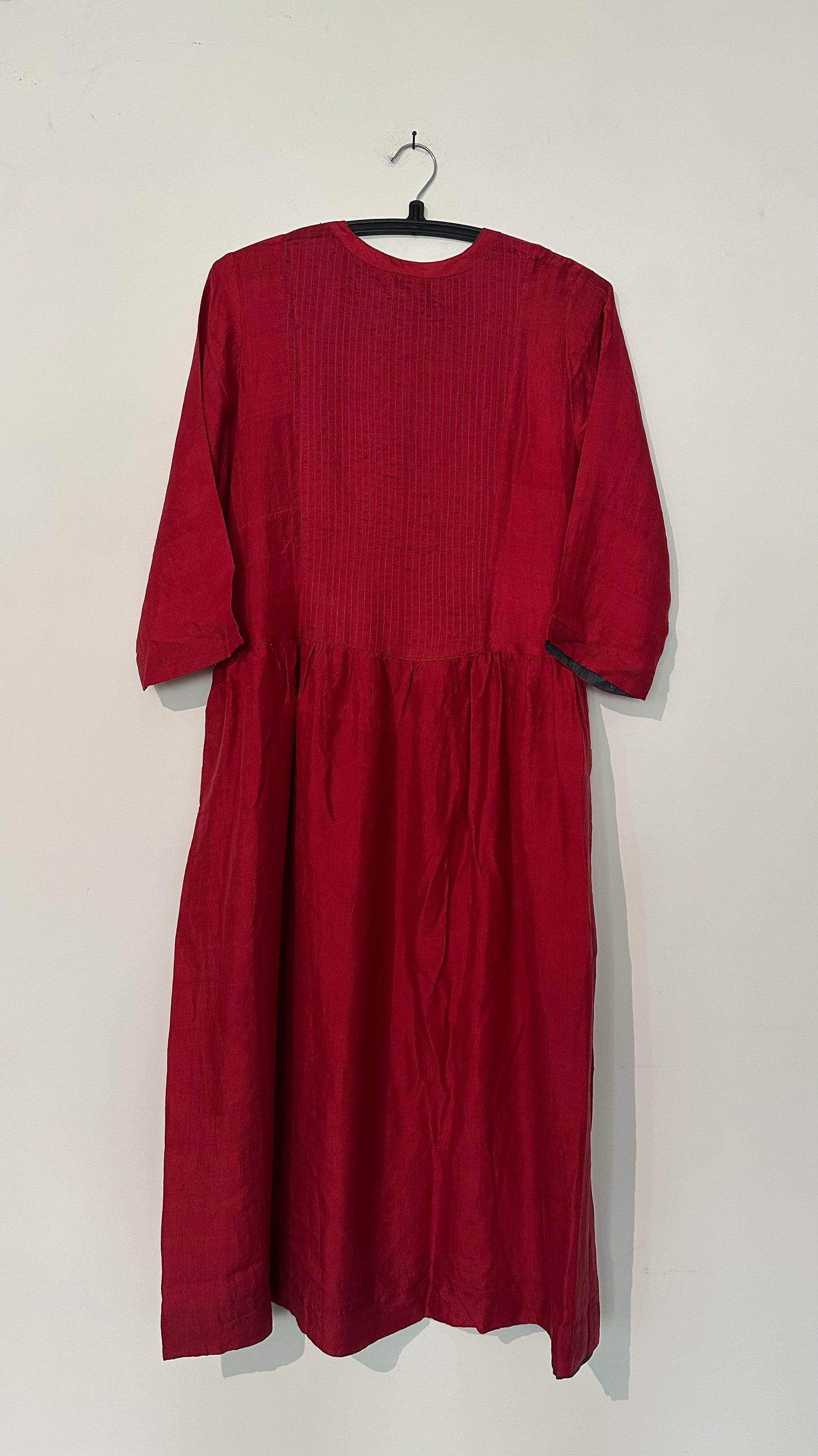 Dale Silk Embroidered Dress