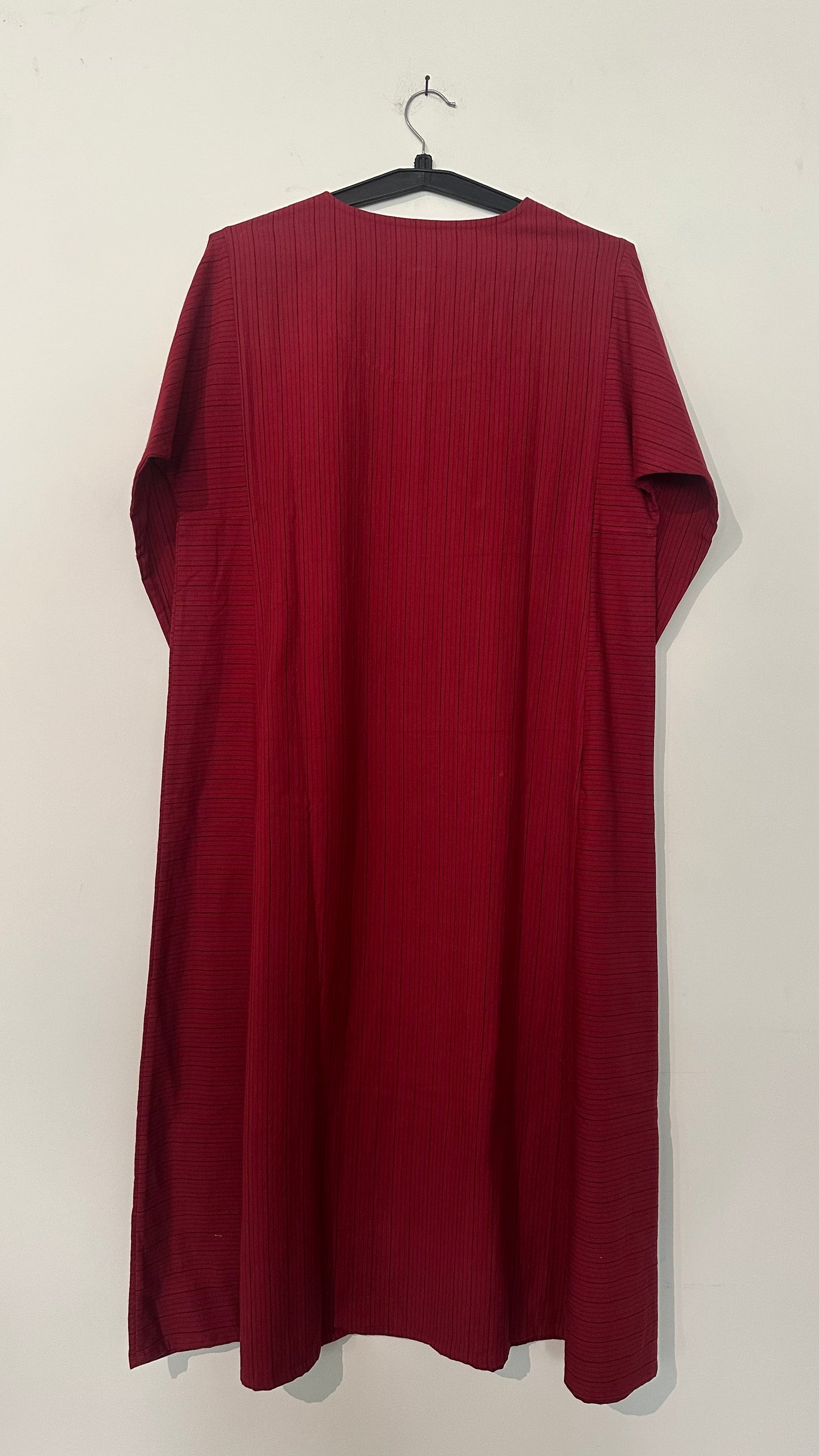 Raag Woven Stripe Hand embroidered Kurta