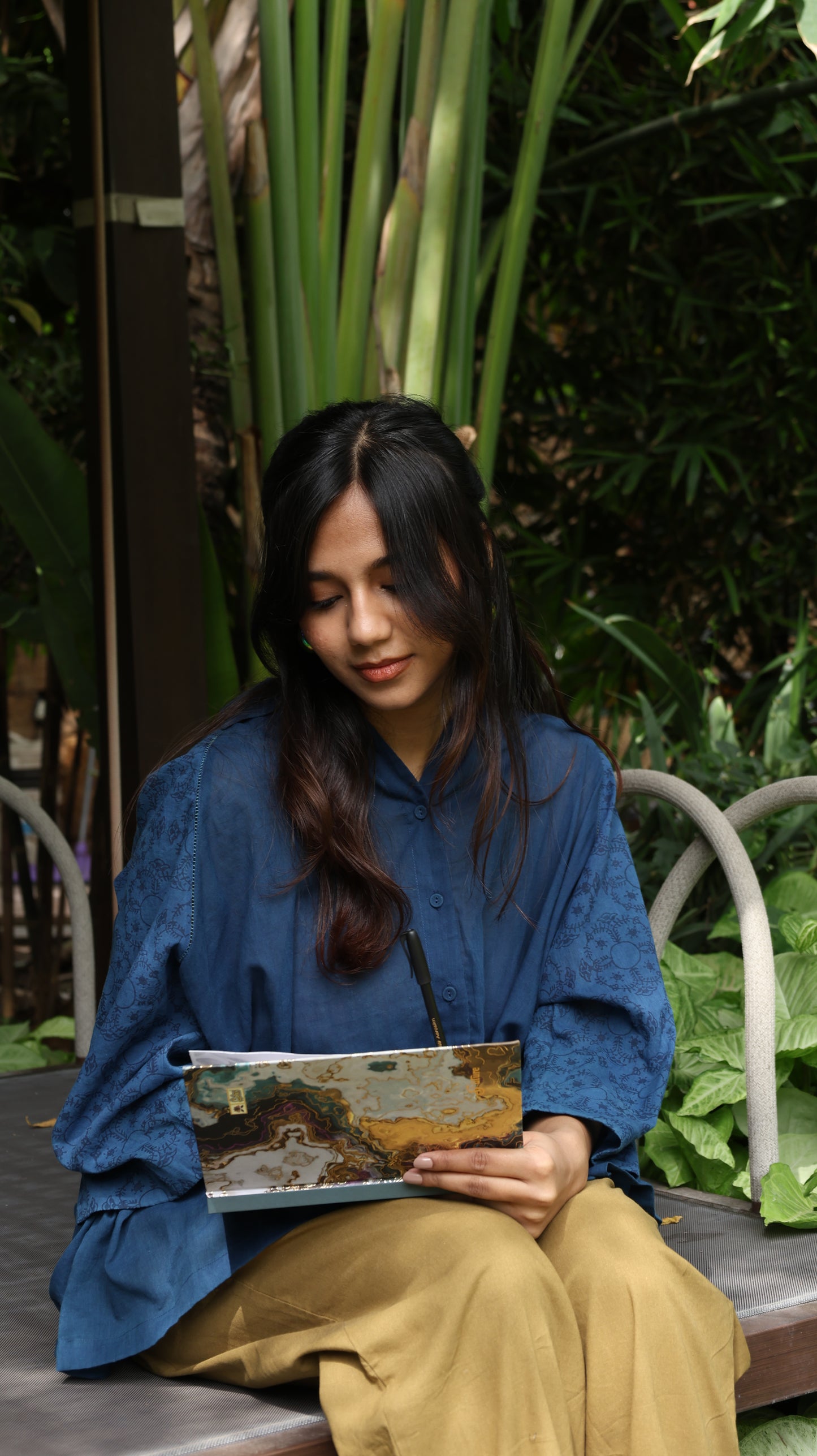 Indigo Relaxed Shirt