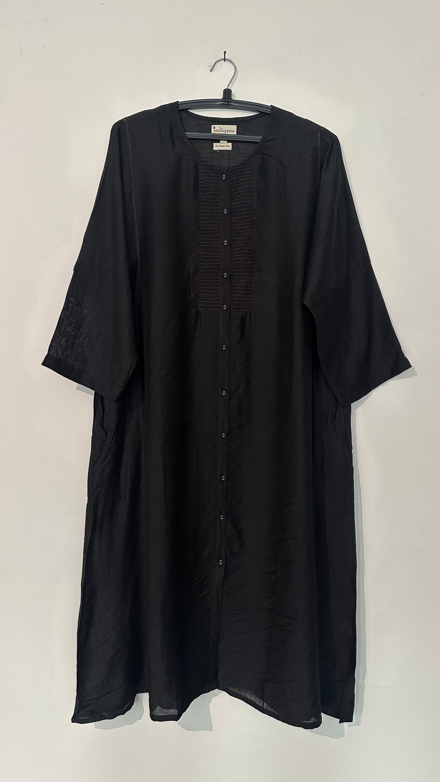 Bundi Modal Smocked Placket Kurta