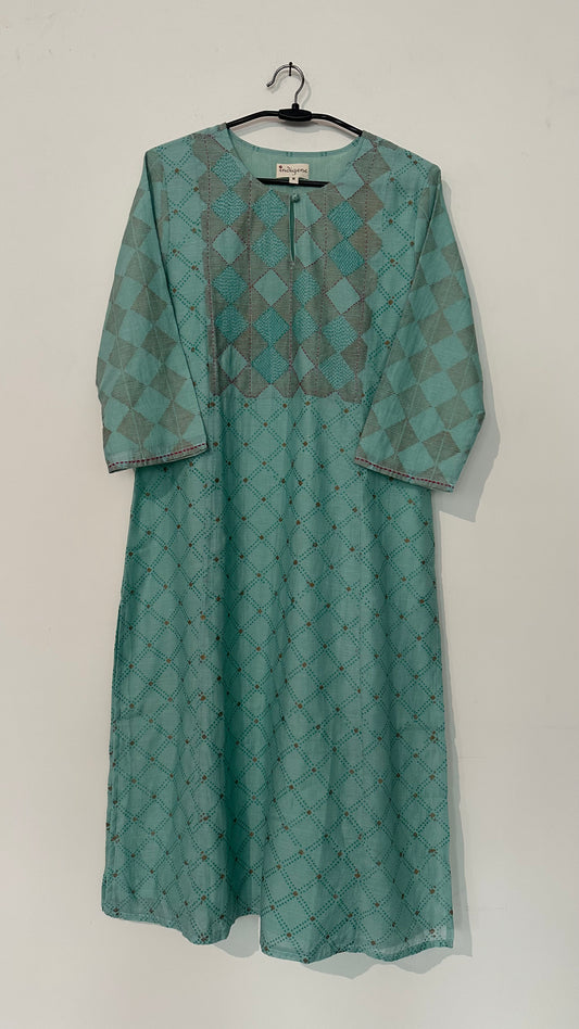 Rasa chanderi embroidered Kurta