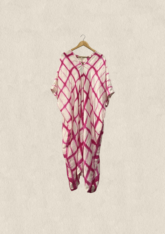 Azure- Silk Kaftan