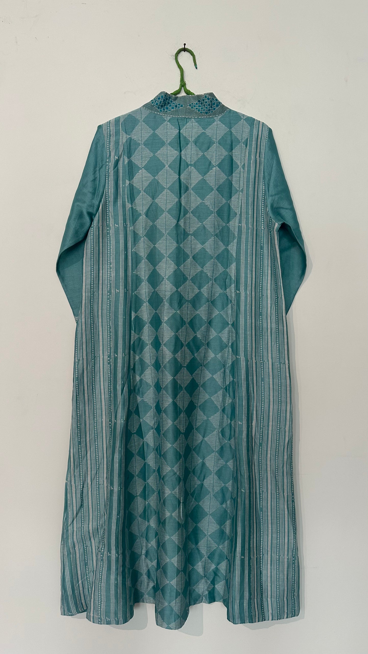 Badal printed chanderi embroidered Kurta