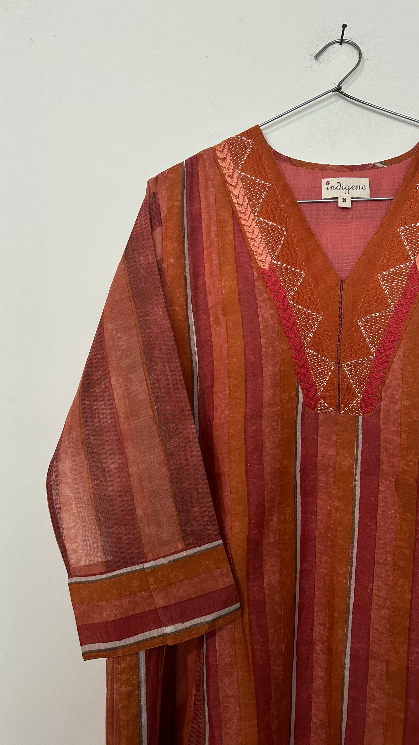 Aria chanderi embroidered Kurta