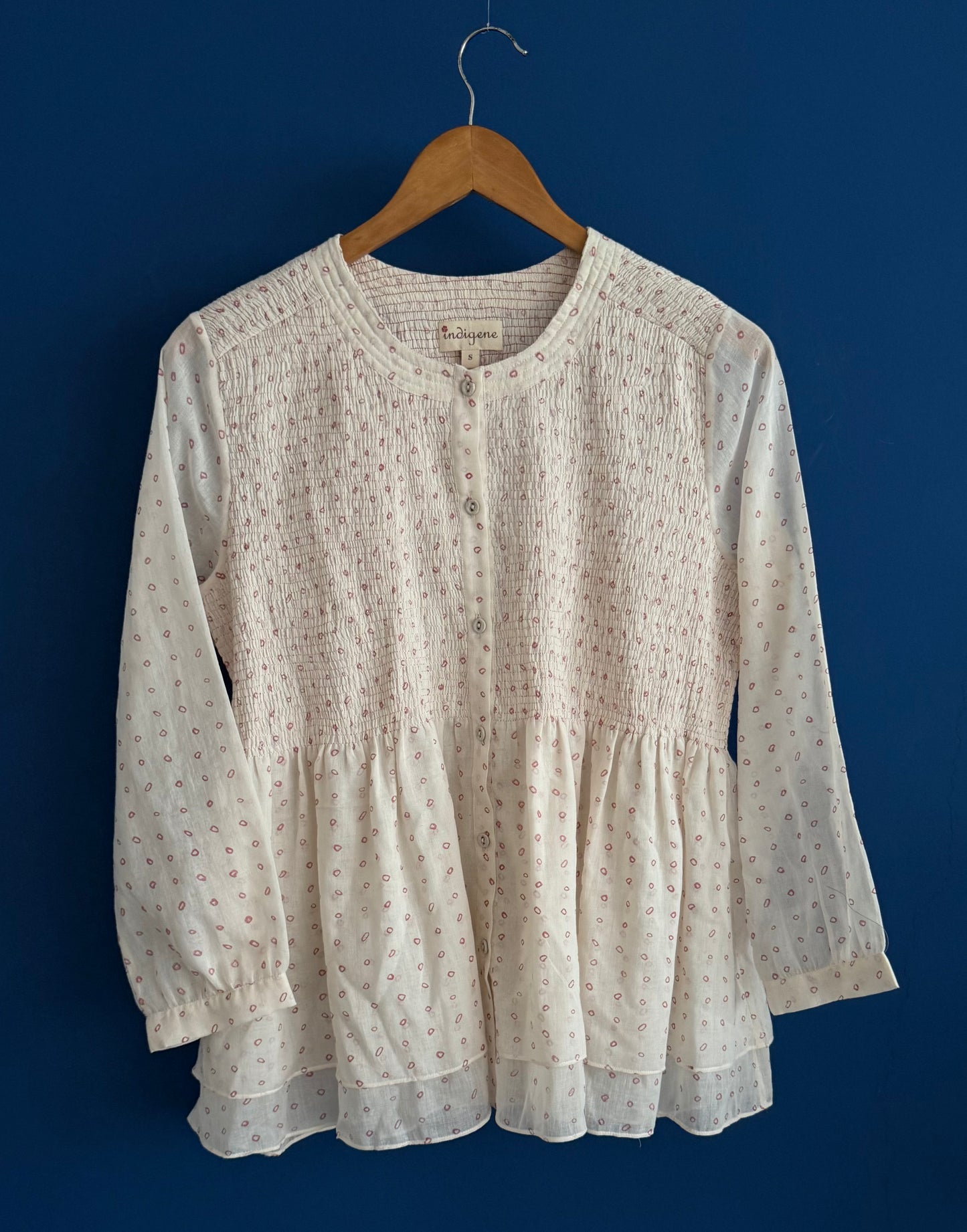 Ursula Smocked bodice top