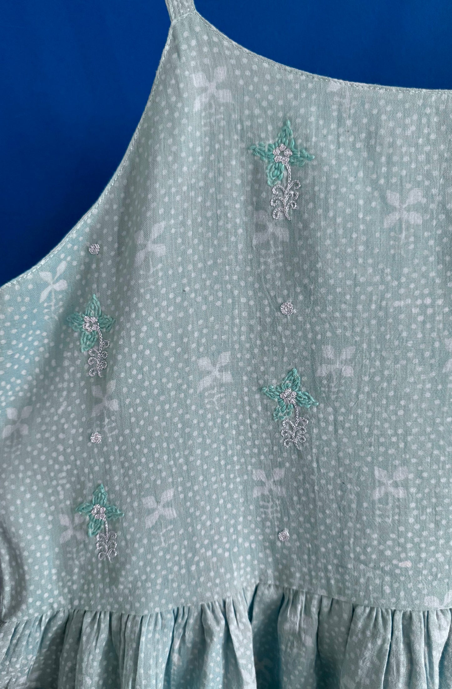 Froth Embroidered Summer dress