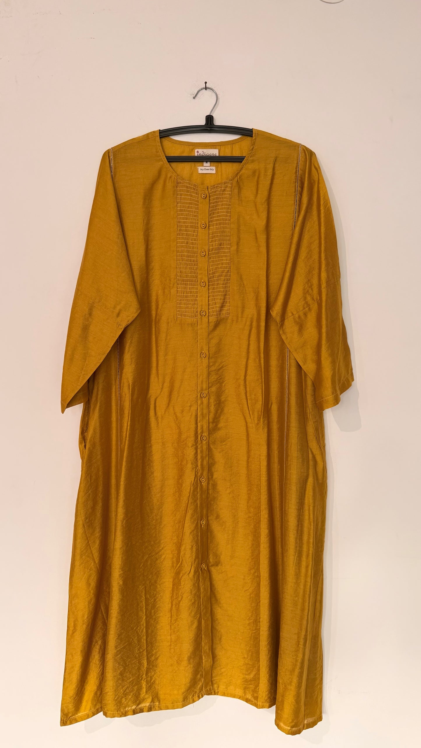 Bundi Modal Smocked Placket Kurta
