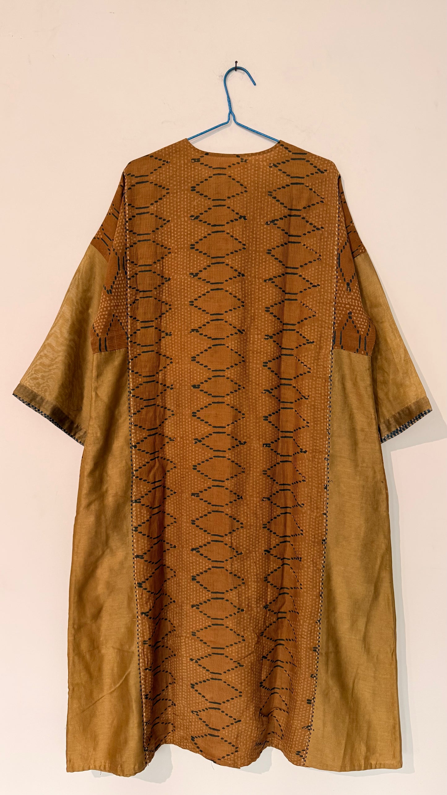 Haldi natural dyedChanderi printed kurta