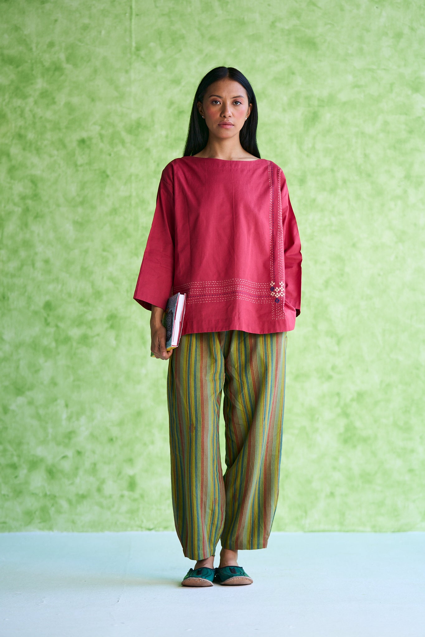 Adel Classic Embroidered Top