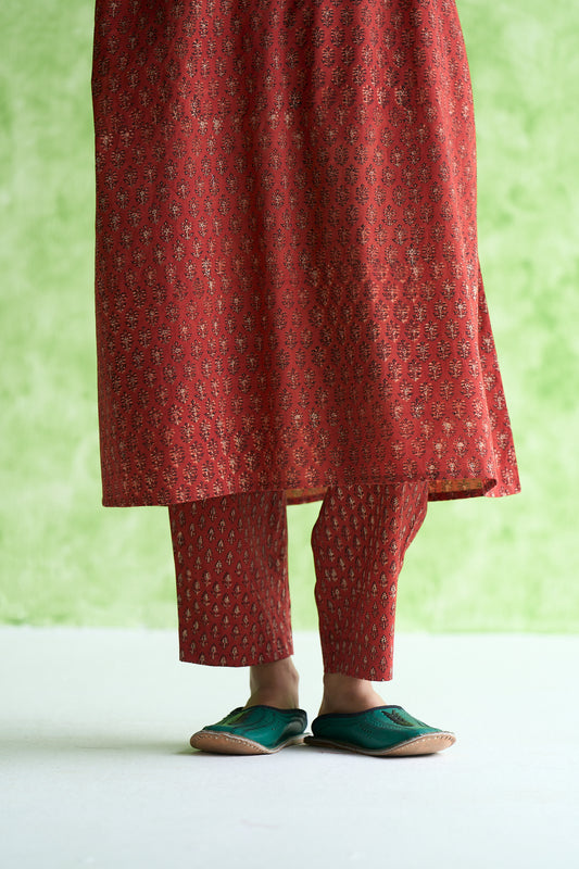 Kim Hand block printed Pants