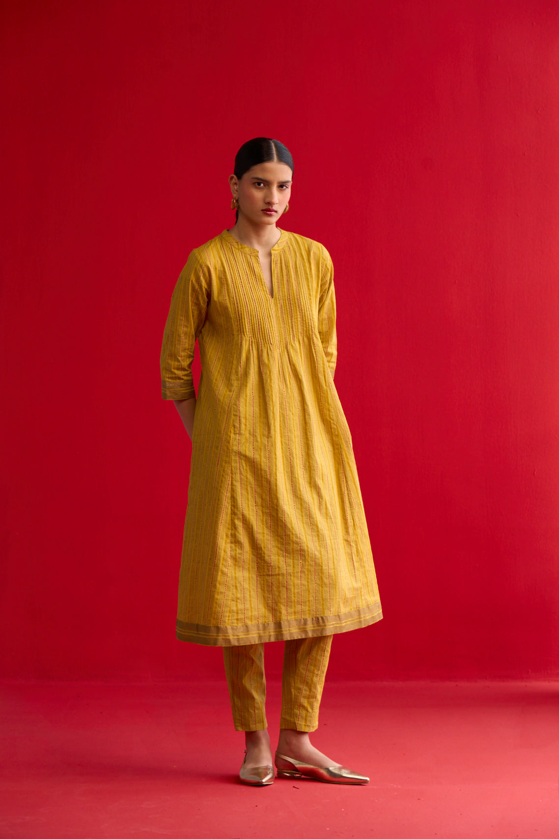 Sanah Hand printed kurta & Pant set
