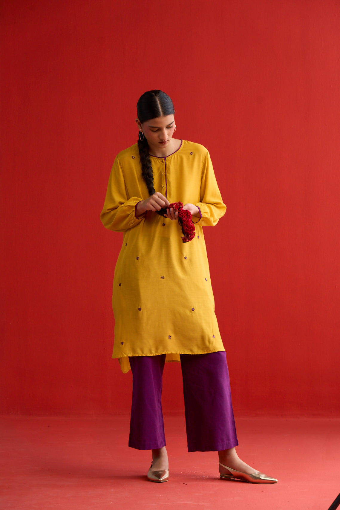 Aarzoo hand embroidered Kurta & Pant set