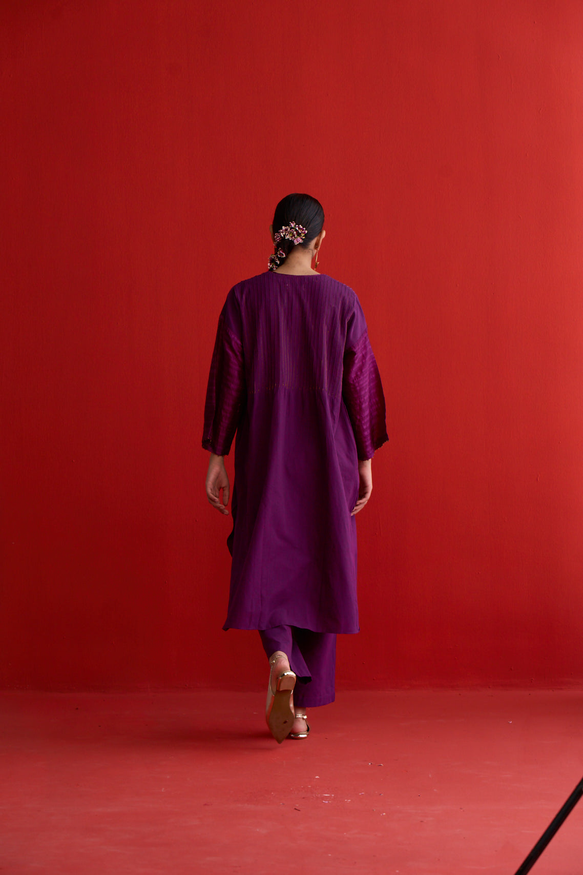 Shirin  Woven kaftan Kurta