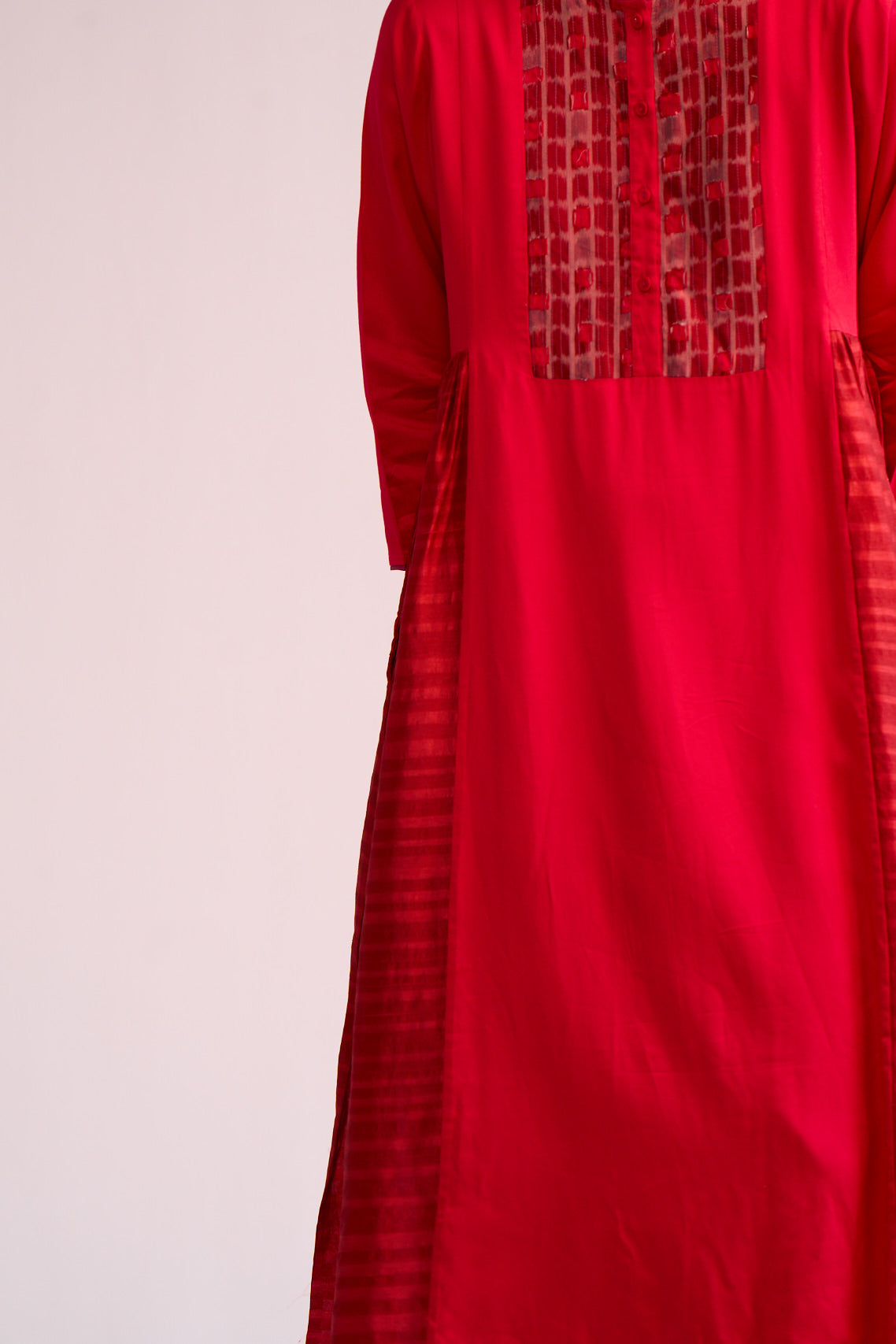 Zarin Paneled Cutwork Kurta