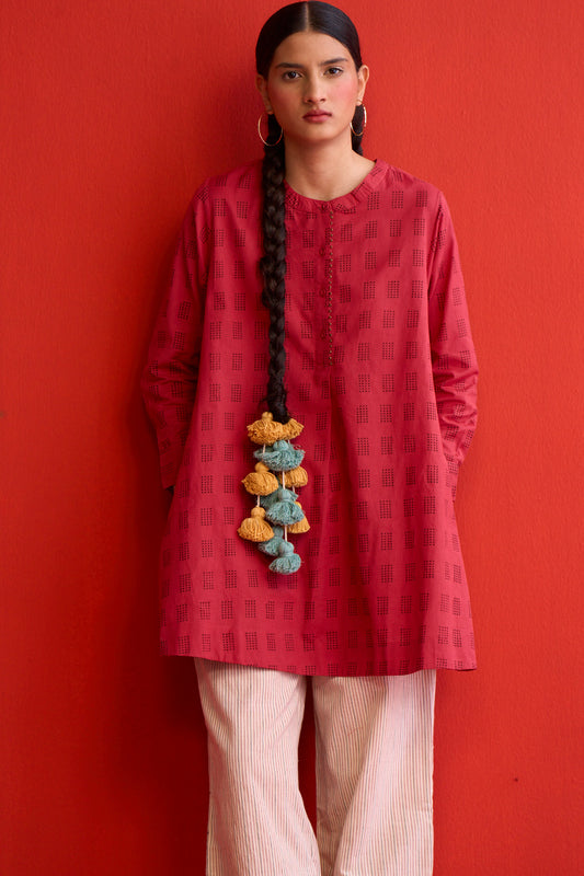 Golnar Hand printed Tunic & Pant set